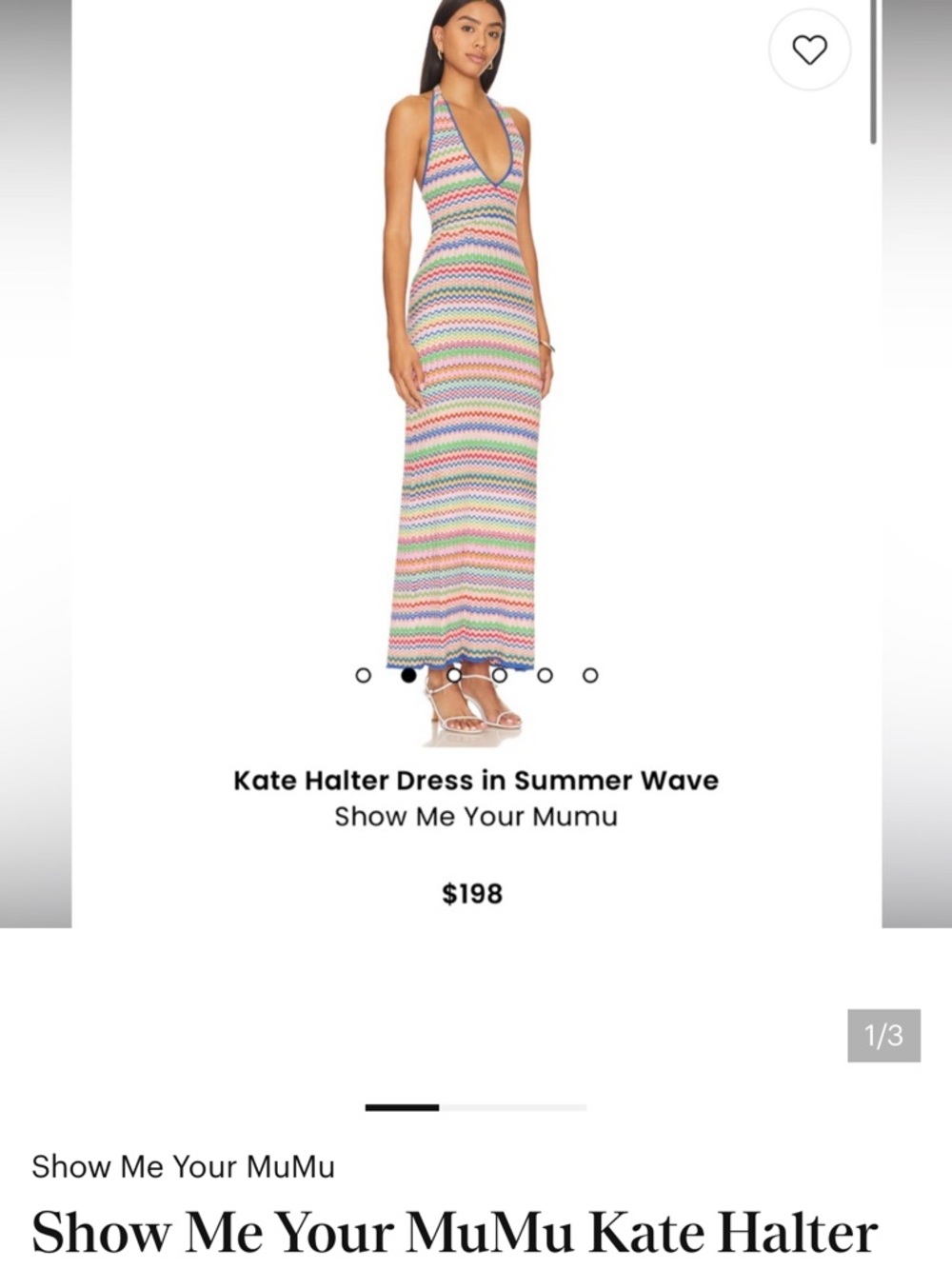 Show Me Your Mumu Halter Maxi Dress - Pink, Blue, Green, Cream